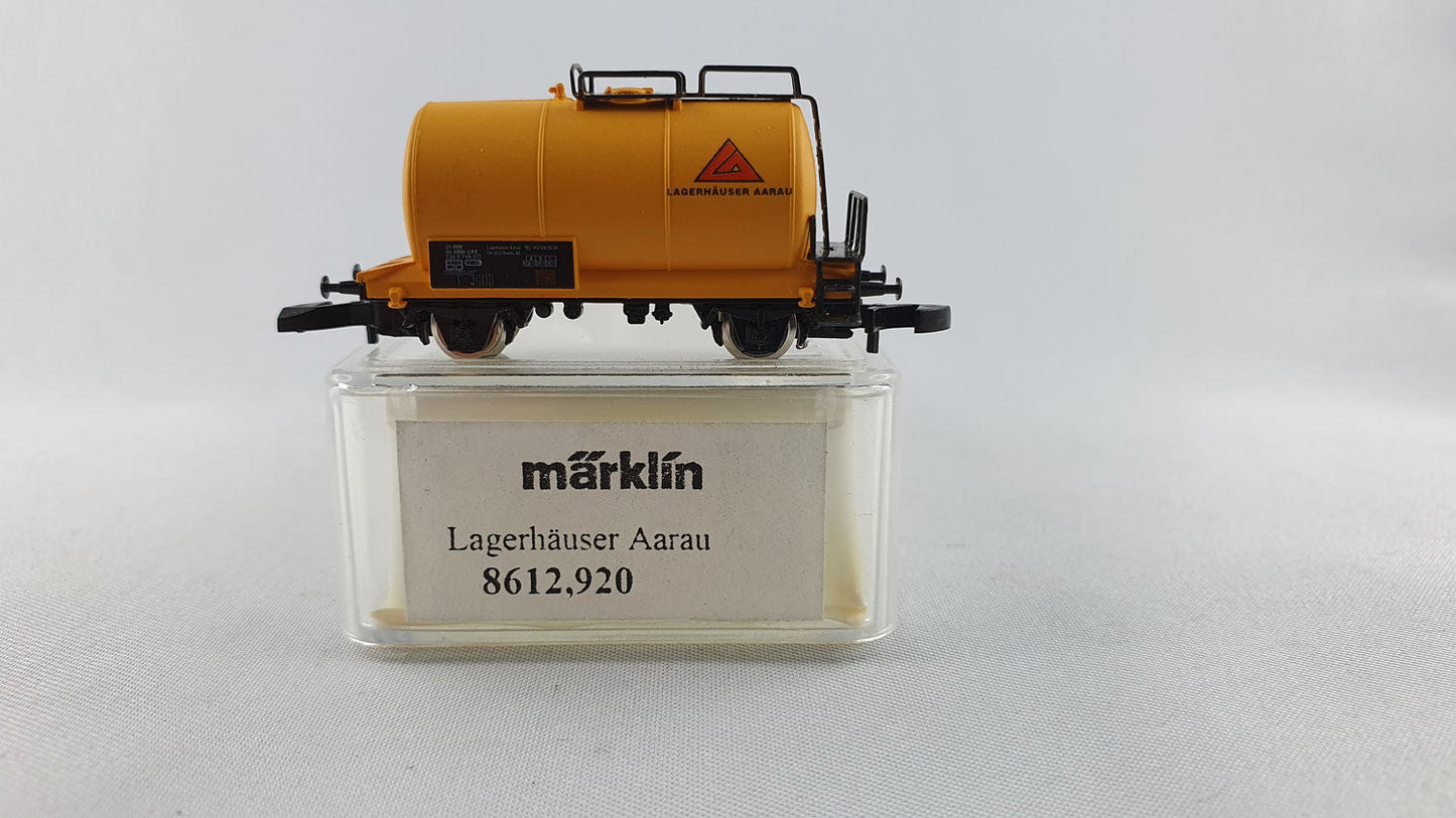 Märklin 8612.920 SBB Kesselwagen "Lagerhäuser Aarau" OVP (EZW3)