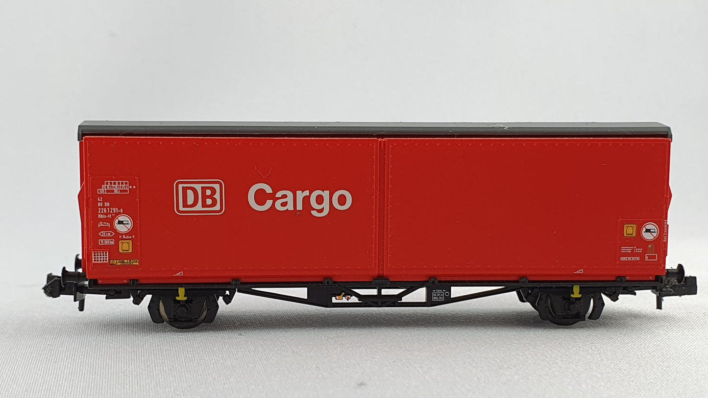 Minitrix 15294 Wagon à parois coulissantes "Cargo" de la DB (DG91)