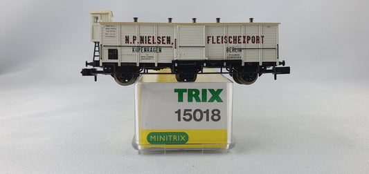 Minitrix 15018 M.F.F.E Kühlwagen "N.P. Nielsen Fleischexport" OVP (DG318)