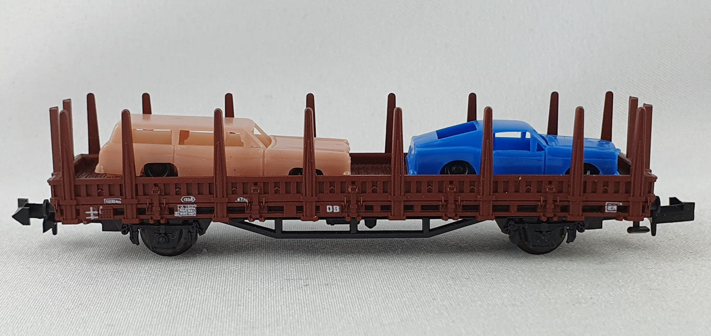 Roco 2316 DB Rungenwagen mit 2 PKW OVP (DG481)