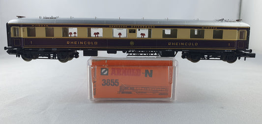 Arnold 3855 DRG Schnellzugwagen 1. Kl. "Rheingold" violett (DP556)