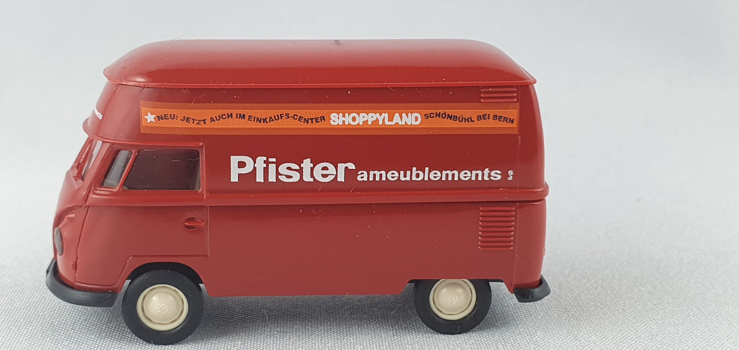 Brekina 1671 VW T1 Pfister ameublements OVP (Bre1671) CH-Modell