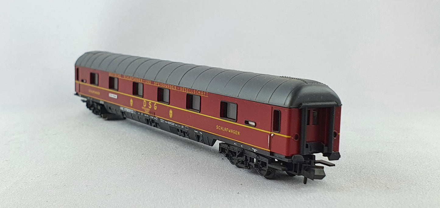 Minitrix 51 3085 00 DSG Schlafwagen 1./2. Kl OVP (DP259)