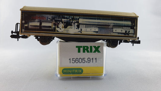 Minitrix 15605.911 SBB Schiebewandwagen "Märklin" OVP (E7145)