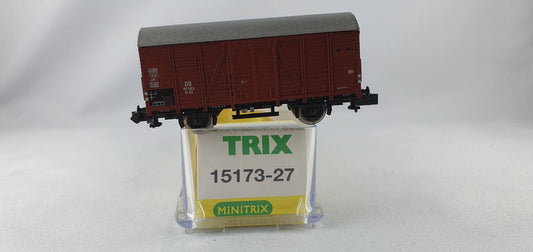 Minitrix 15173-27 DB ged. Güterwagen OVP (DG319)