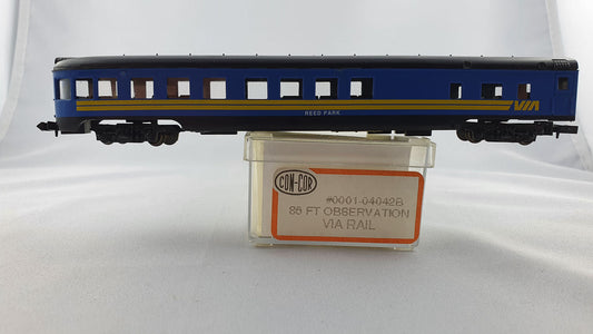 Con Cor 4042 B Via Rail Observations Lounge Car OVP (DP17)