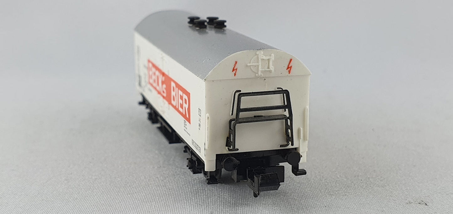 Minitrix 51 3532 00 DB Bierwagen "Becks Bier" OVP (E252)