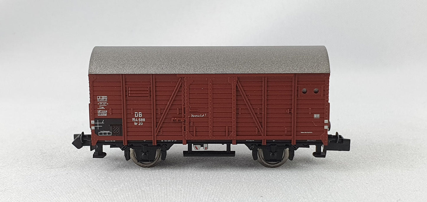 Minitrix 15173-32 DB ged. Güterwagen OVP (DG320)