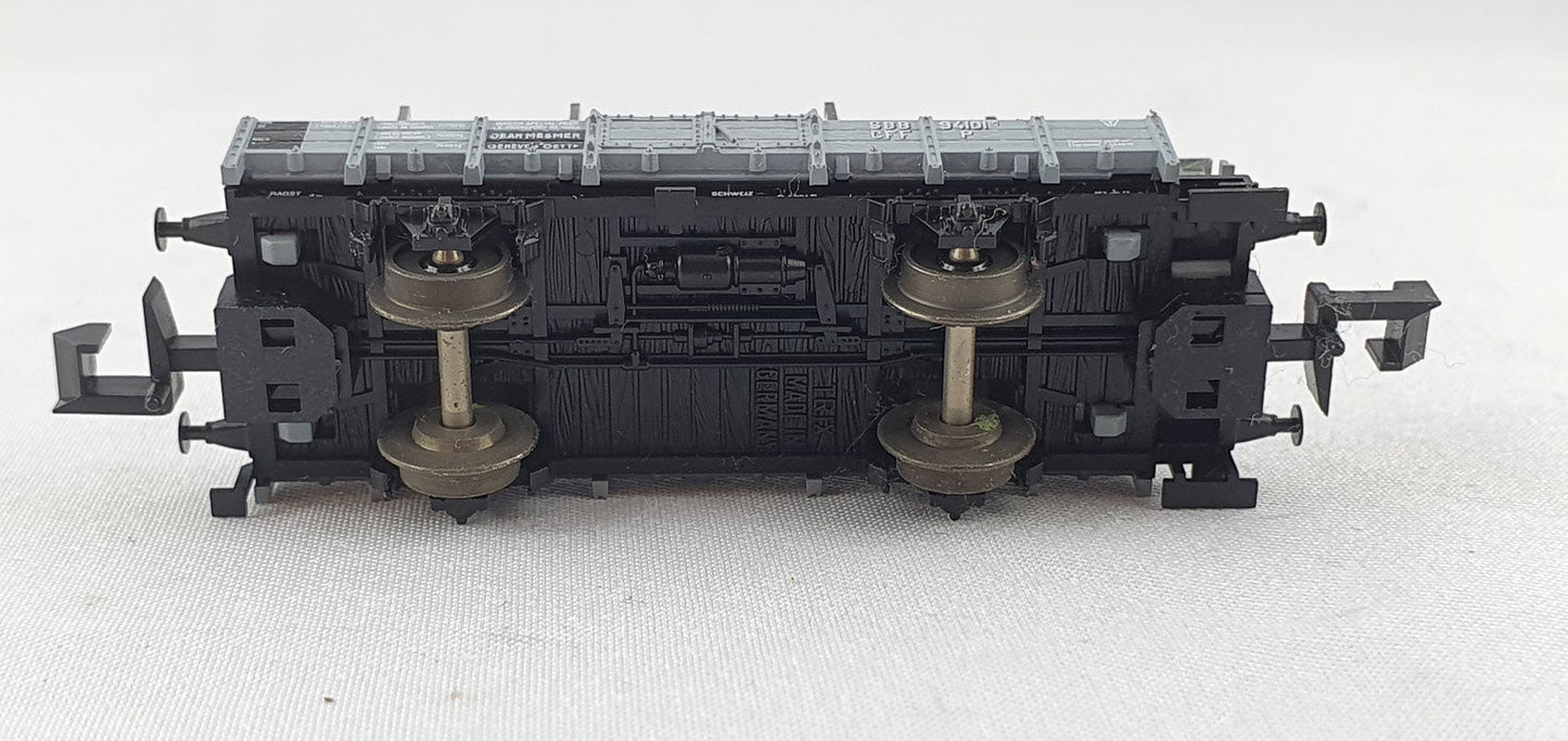 Minitrix 13292 SBB Wagon plat "Jean Mesmer" OVP (AGW7)