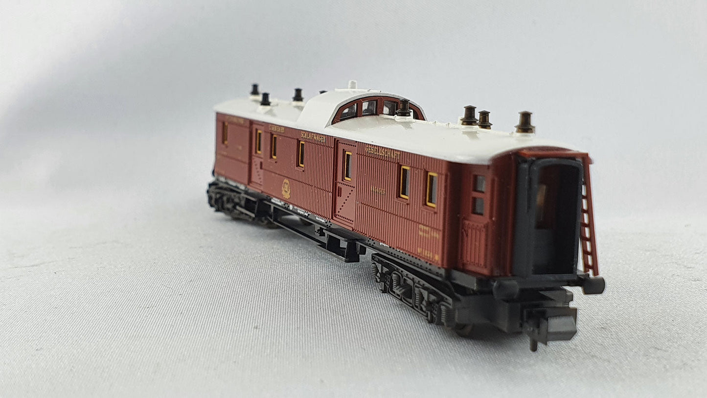 Minitrix 51 3182 00 CIWL Gepäckwagen mit Beleuchtung OVP (PR11)