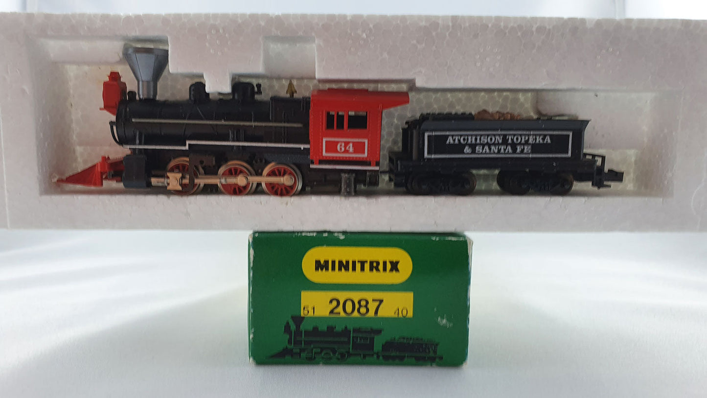 Minitrix 51 2087 40 ATSF Schlepptender OVP Dampf (DL58)