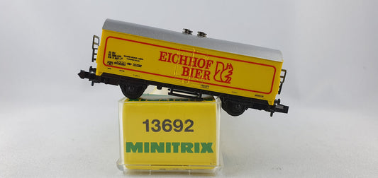 Minitrix 13692 SBB Bierwagen "Eichhof Bier" OVP (WG34)