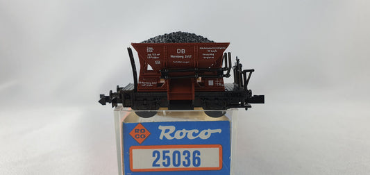 Roco 25036 DB Schotterwagen mit Ladung OVP (E3752)