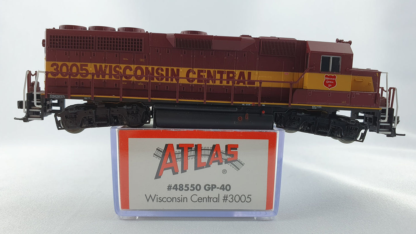 Atlas 48550 WC EMD GP 40 Diesel (DL95)