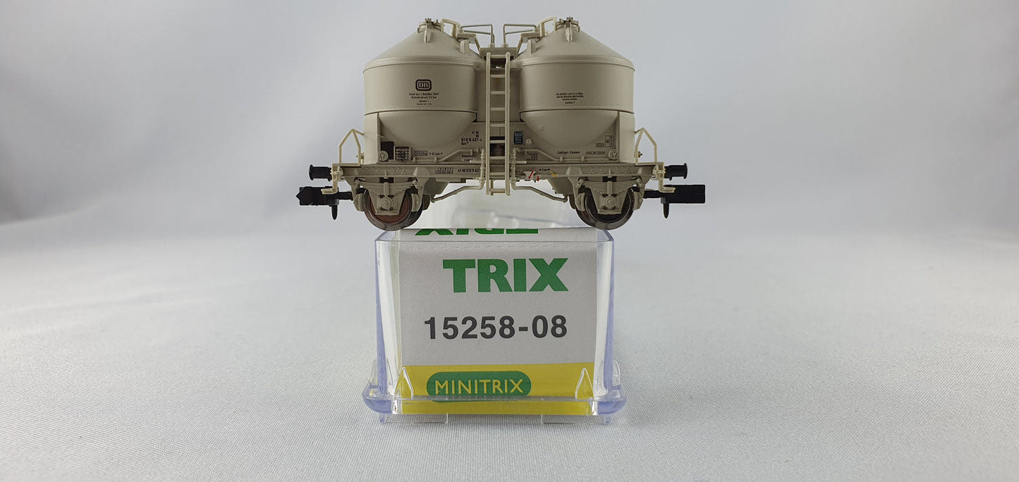 Minitrix 15258-08 DB Silowagen grau OVP (DG329)