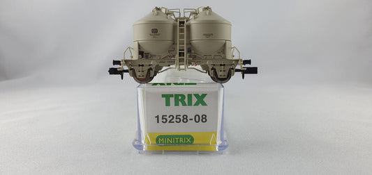 Minitrix 15258-08 DB Silowagen grau OVP (DG329)