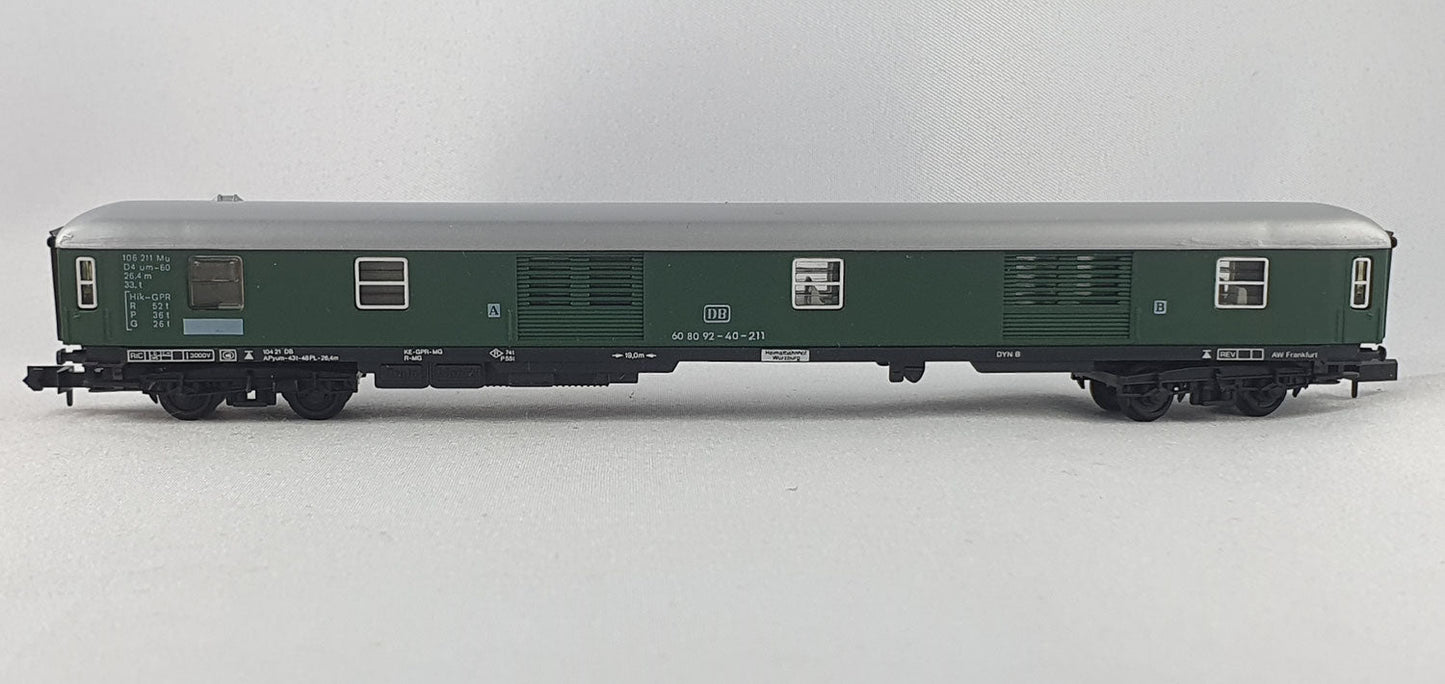 Arnold 3280 DBP Bahnpostwagen grün OVP (DP331)