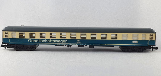 Minitrix 13342 DB Gesellschaftswagen beige / blau (DP456)