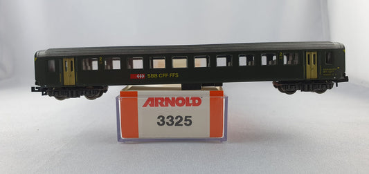 Arnold 3325 SBB Personenwagen 2. Kl. EWI OVP (DP400)