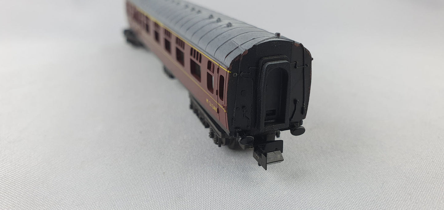 Minitrix 51 3008 00 BR Reisezugwagen MK1 rot/braun (DP297)