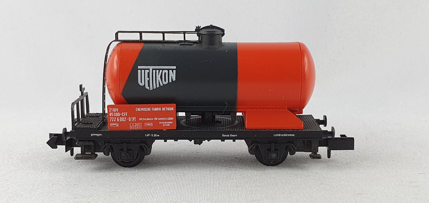 Arnold 4363 SBB Kesselwagen "UETIKON" OVP (PMG11)