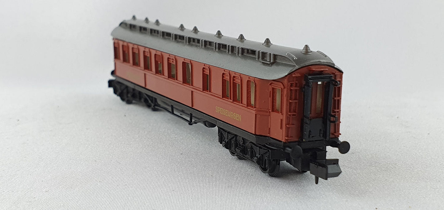 Arnold 3370 Speisewagen rot OVP (DP251)