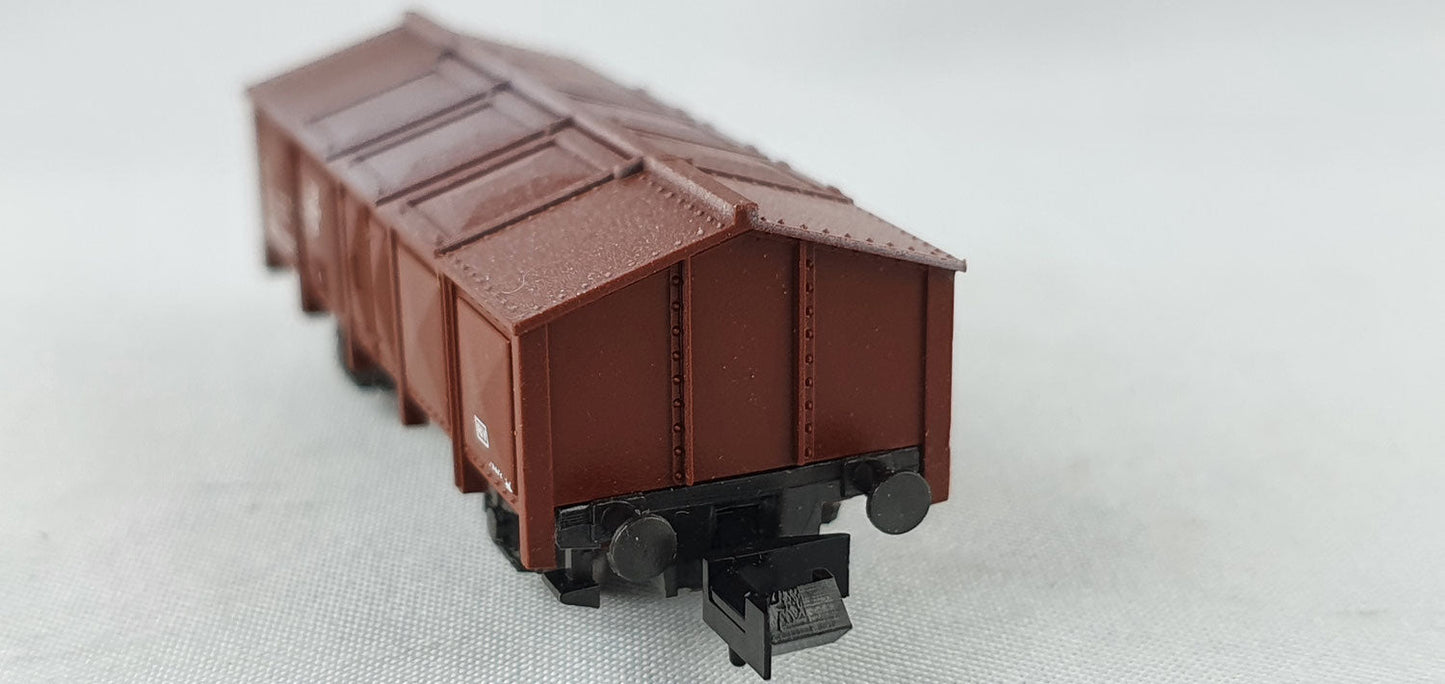 Roco 2324 DB Klappdeckelwagen gealtert OVP (E6934)