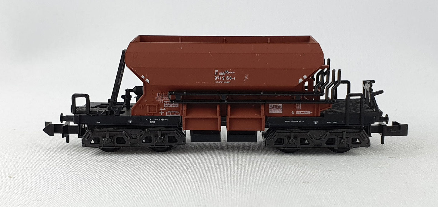 Minitrix 51 3520 00 ÖBB Selbstentladewagen 4-achsig OVP (E7040)