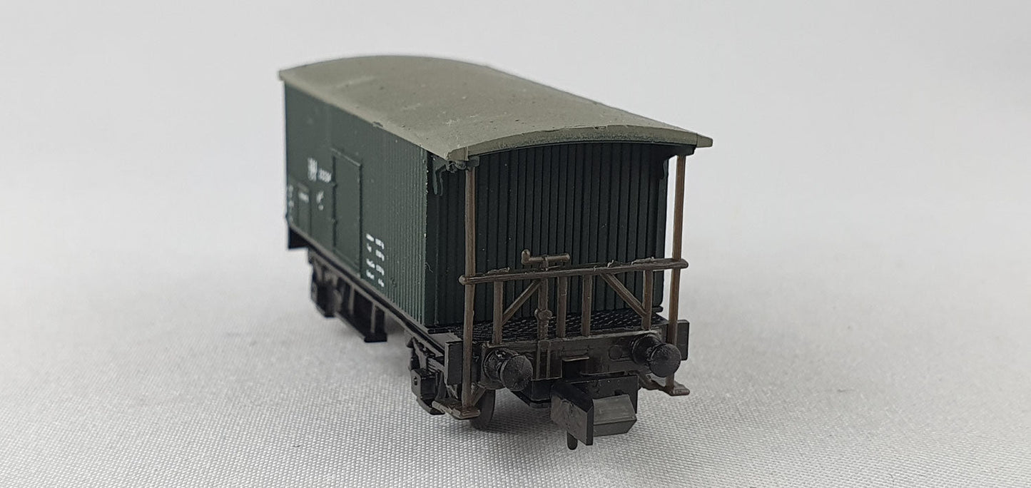 SwissToys 11 SBB Flachdachwagen mit Brb grün OVP (DG471)