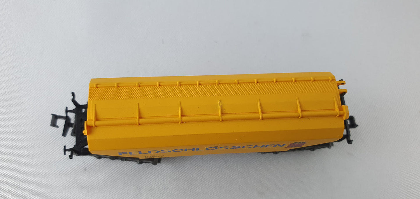 Ibertren 479 SBB self-unloading hopper wagon "Feldschlösschen" yellow (DG768) 