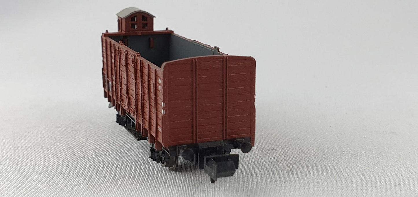 Minitrix 13210 DB off. Güterwagen "Viehwagen" mit Brh (DG426)