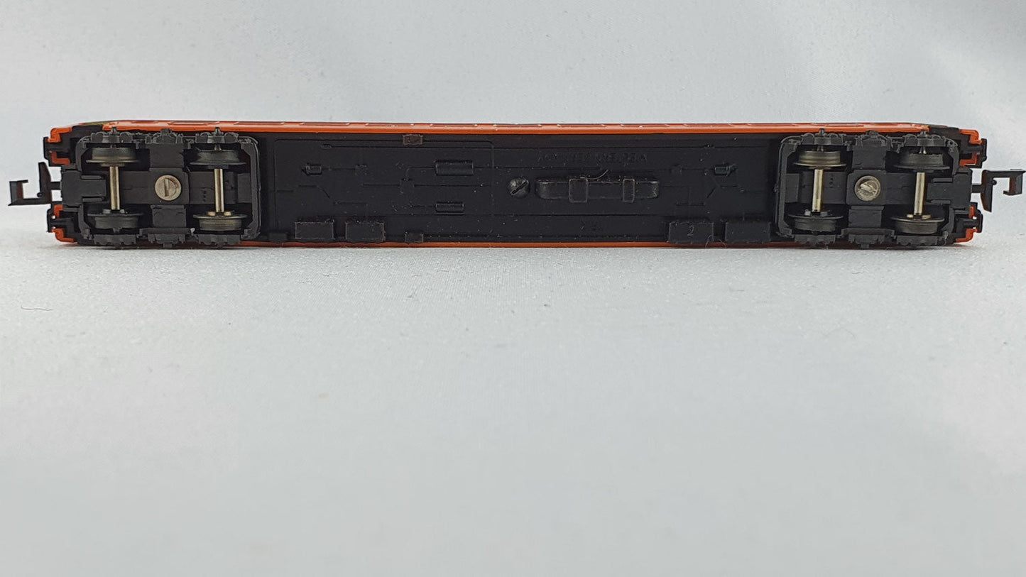 Minitrix 51 3070 00 SBB Schnellzugwagen 2. Kl. orange (DP449)