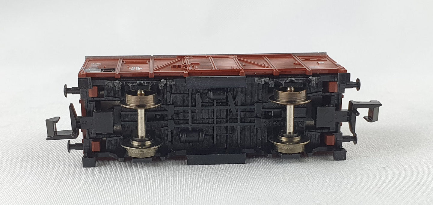 Minitrix 13946 DB ged. Güterwagen OVP (DG358)