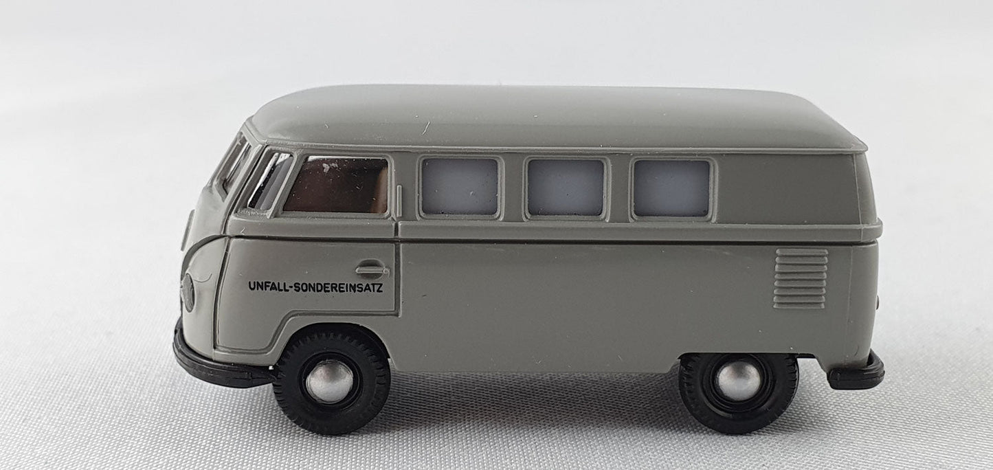 Brekina 50 VW T1 "Unfall Sondereinsatz Leichenwagen" OVP (Bre50)