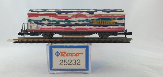 Roco 25232 Wagon à parois coulissantes SBB "Jelmoli" orig. (DG796) 