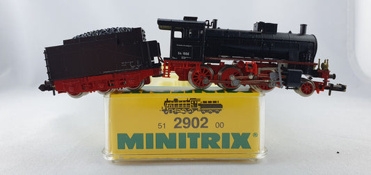 Minitrix 51 2902 00 DB BR 54.15 Schlepptenderlok OVP (DL174)