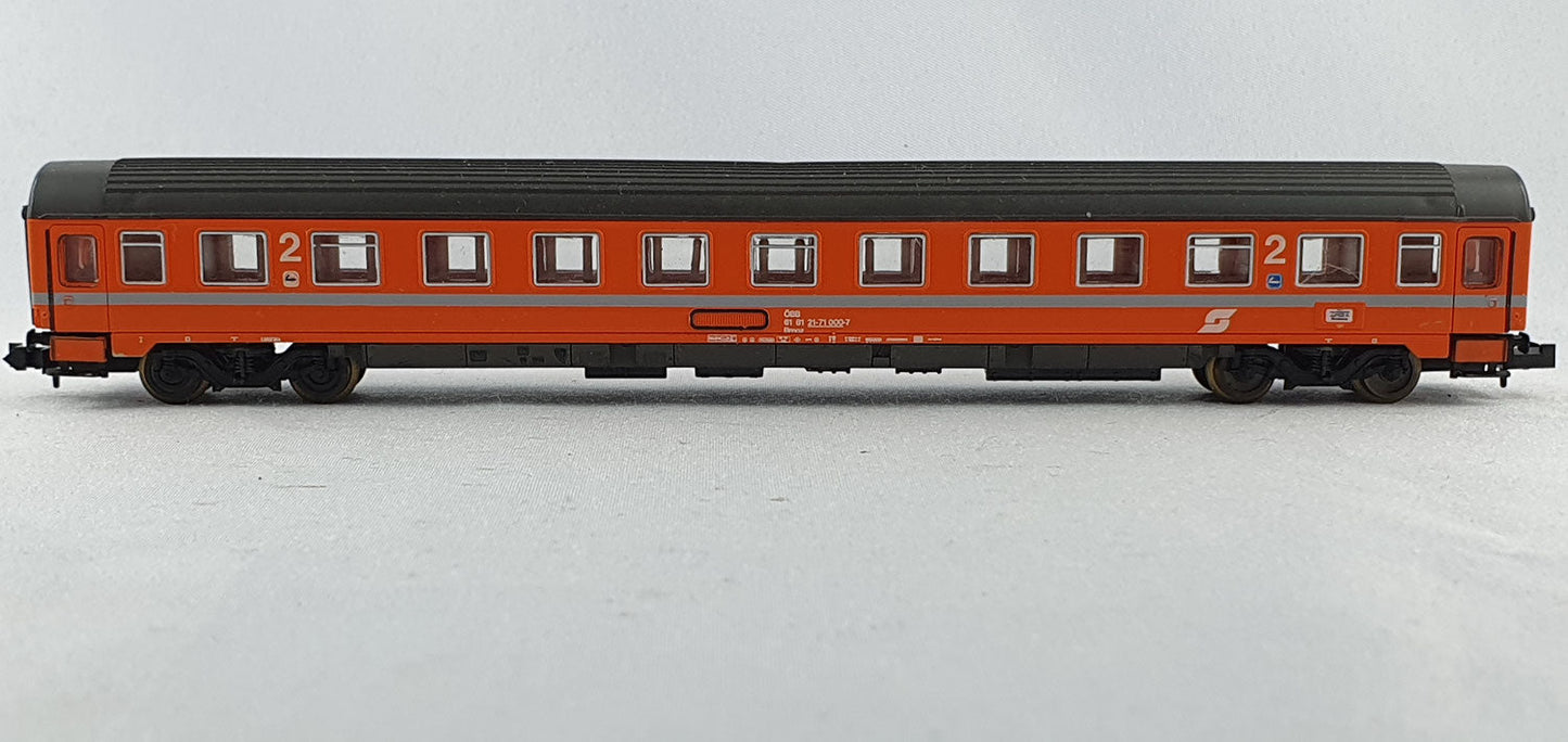 Roco 2262A ÖBB Schnellzugwagen Eurofima 2. Kl. orange OVP (CWP30)