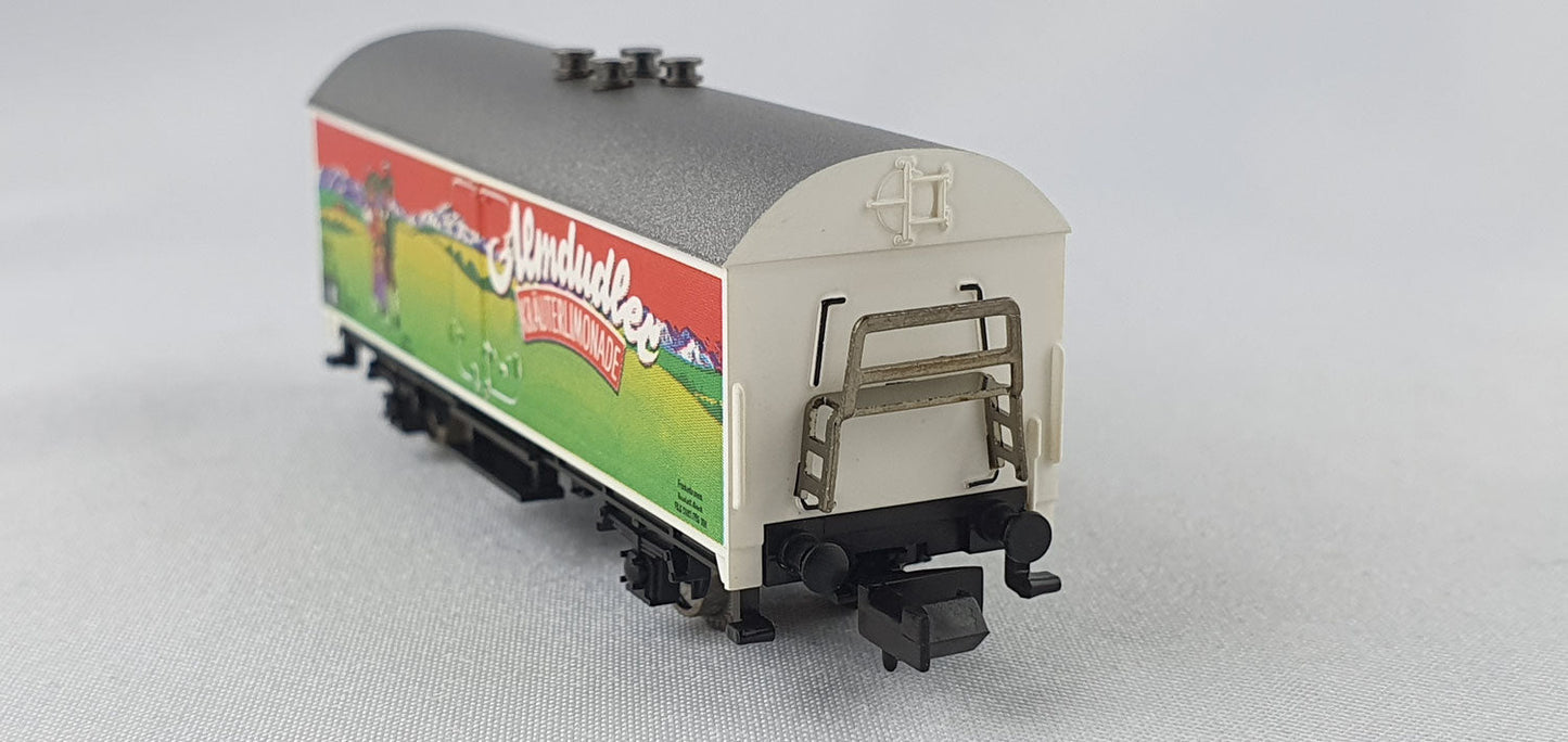 Minitrix 15011 DB refrigerator car "Almdudler" OVP (DG360) 
