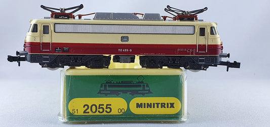 Minitrix 51 2055 00 DB E-Lok BR 112 OVP (DL212)