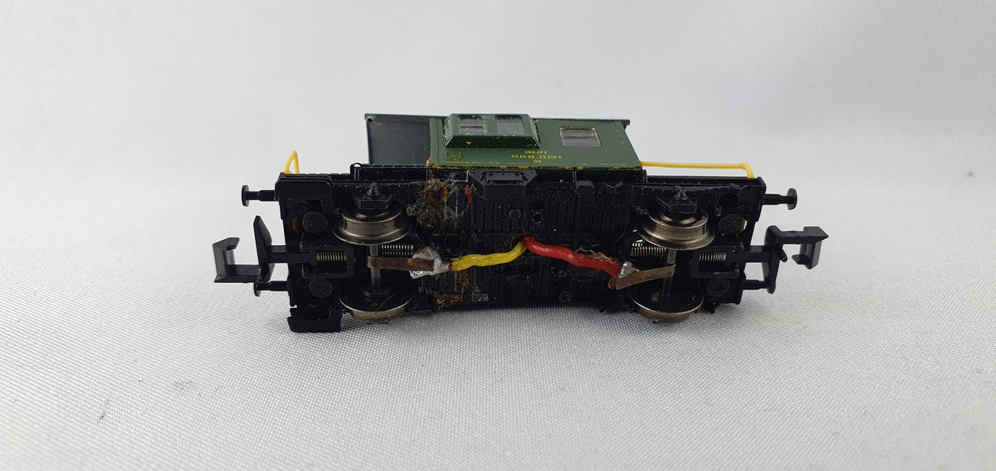 Hobbytrain 31033 SBB Zugbegleitwagen "Sputnik" OVP (GWG24)