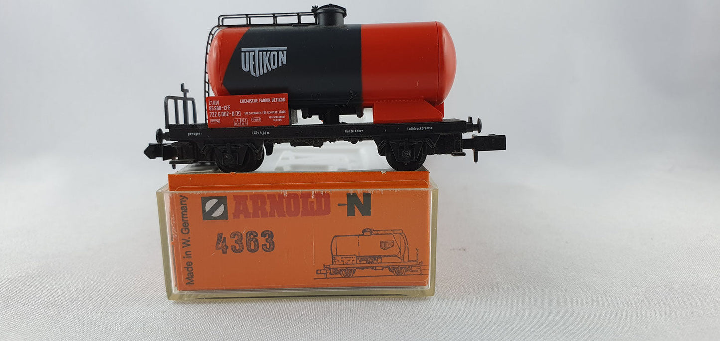 Arnold 4363 SBB Kesselwagen "UETIKON" OVP (PMG11)