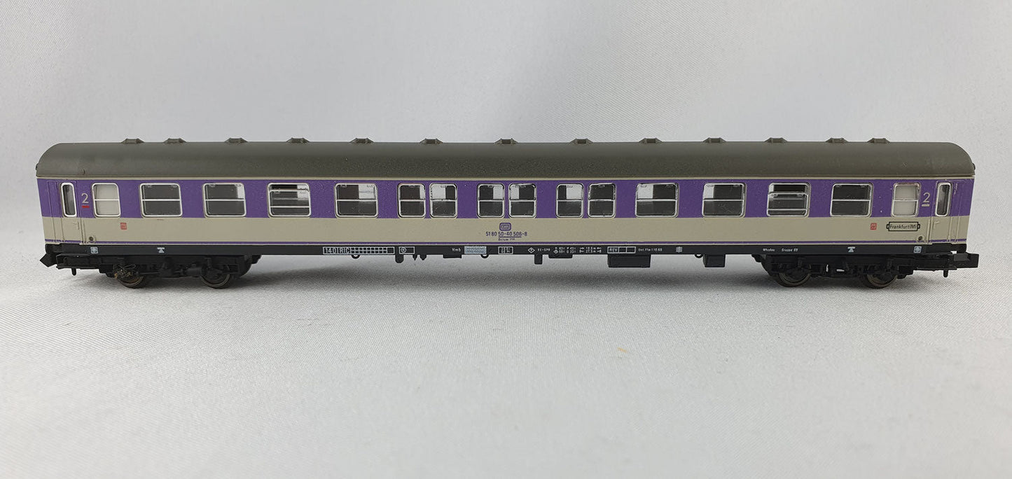 Fleischmann 8117 DB Liegewagen 2. Kl. lila Pop Wagen (DP274)
