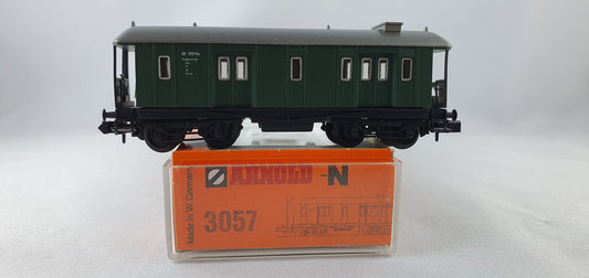 Arnold 3057 KPEV Gepäckwagen mit Postabteil "Langenschwalder" OVP (DP561)