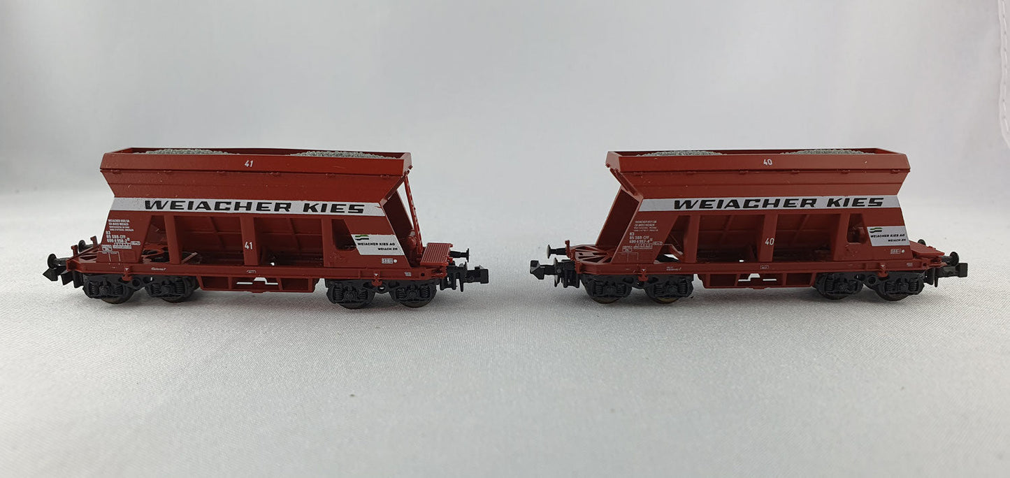 Lima 320650 SBB Schotterwagen 2er Set "Weiacher Kies" Vitrinenmodell (EOW4)