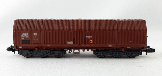 Roco 25133 DB chariot à capot télescopique 6 essieux (E2028) 