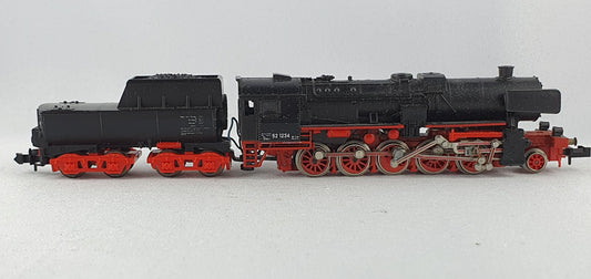 Minitrix 51 2051 00 DB BR 52 Schlepptenderlok mit Witte Windblech (DL176)