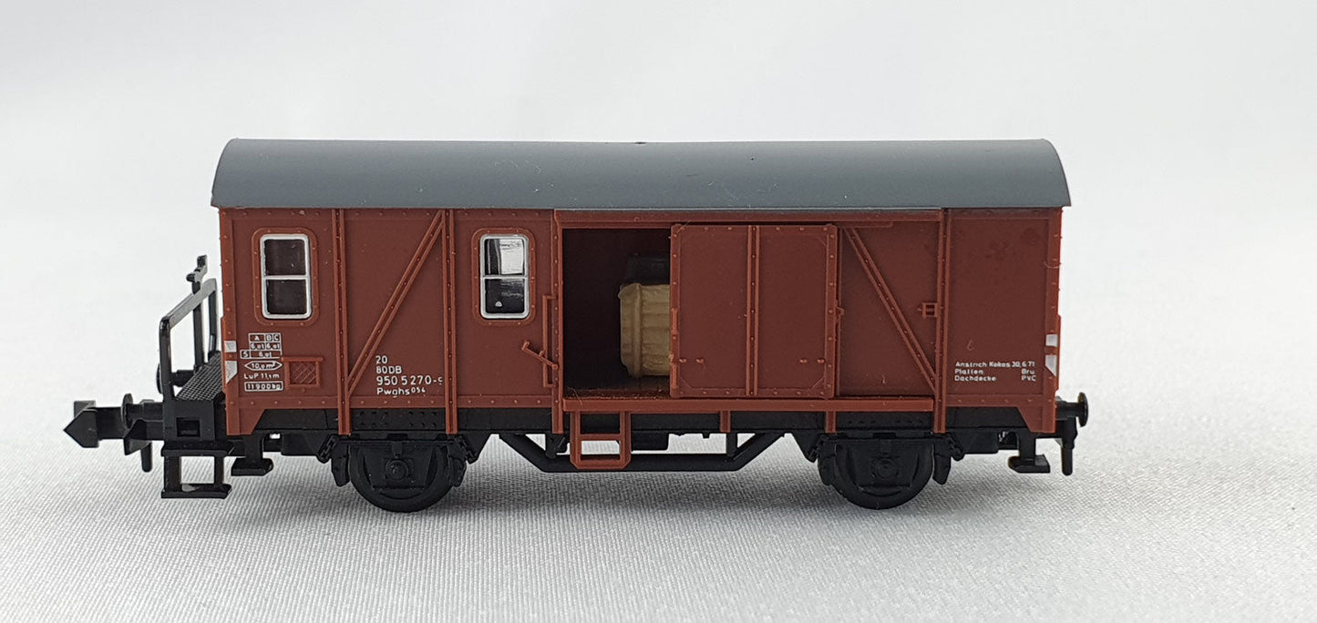 Minitrix 13500 DB Güterzugs-Begleitwagen (DG433)