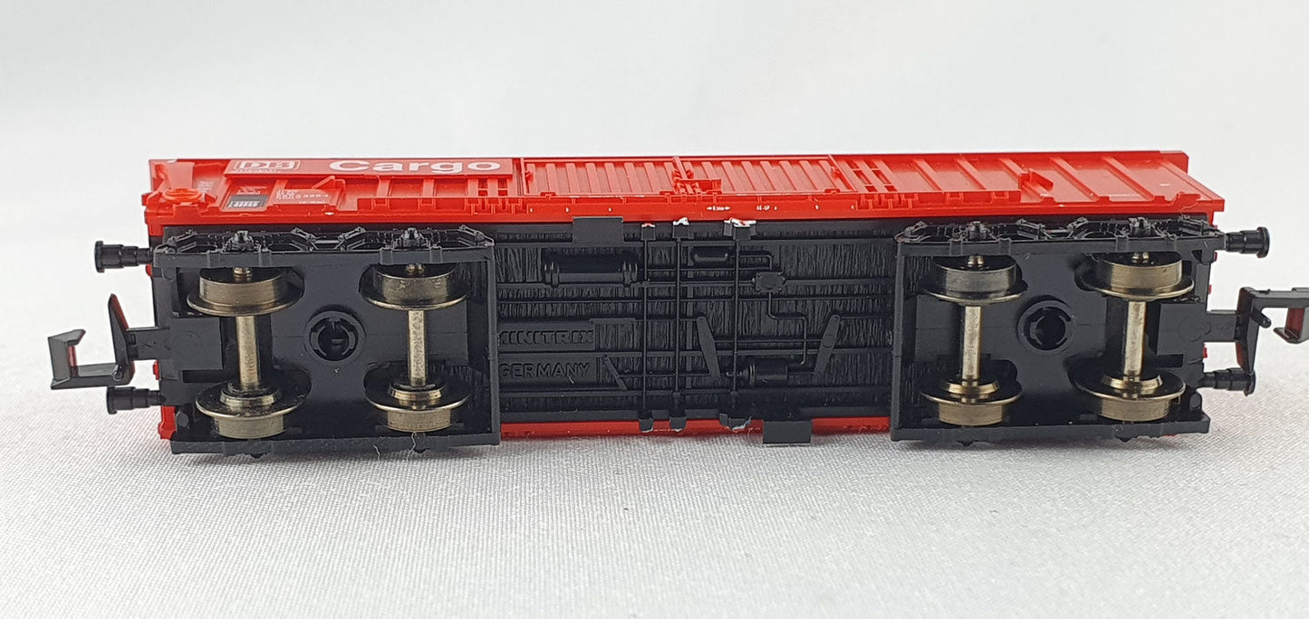 Minitrix 11416 DB Rolldachwagen "DB Cargo" 4-achsig (DG339)