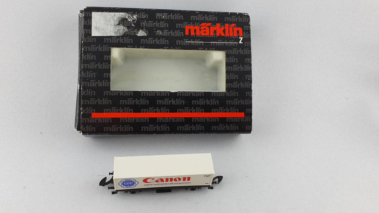 Märklin 8615 DB Containerwagen "Canon" OVP (EZW2)