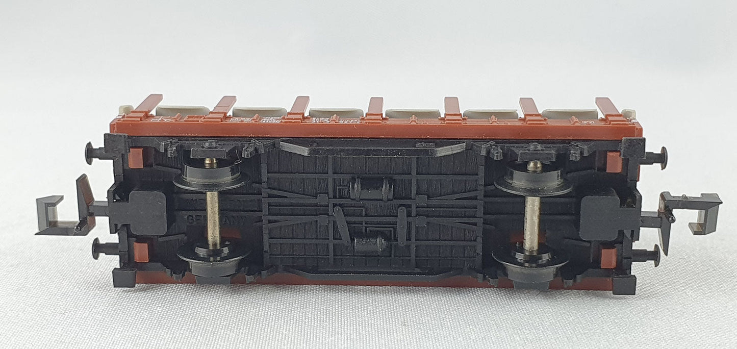Minitrix 51 3266 00 DB Rungenwagen mit Plane Minitrix OVP (DG289)